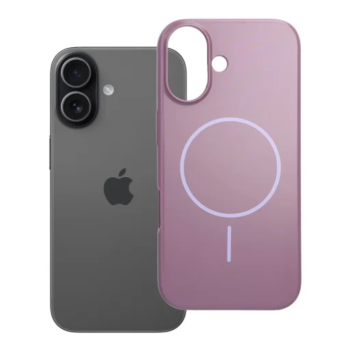 iPhone 17 fialový lesklý magnetický obal - 7