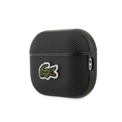  AirPods Pro 2 fekete Lacoste Petit Piqué Croc Logo Patch tok - 3