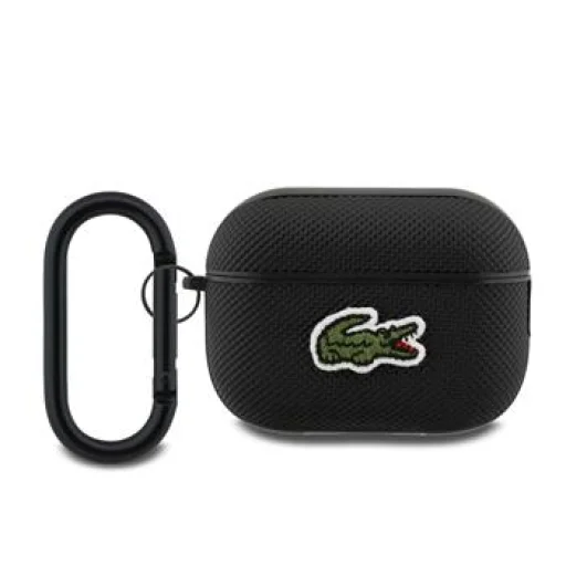  AirPods Pro 2 fekete Lacoste Petit Piqué Croc Logo Patch tok - 1
