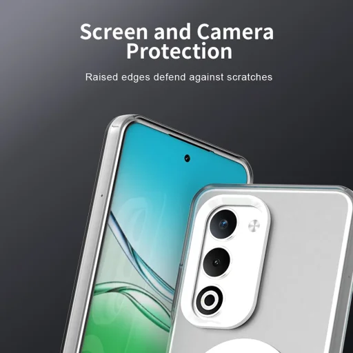 Oppo A5 4G White Techsuit - CandyCase MagSafe tok - 2