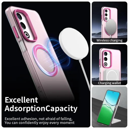 Oppo A5 4G Pink Techsuit CandyCase MagSafe tok - 4