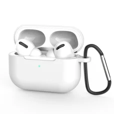AirPods Pro 3 Fehér Techsuit - Szilikontok, Sima Ultrathin Anyagból tok