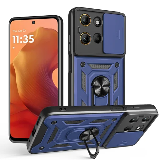 Motorola Moto G15 / G15 Power Kék Techsuit CamShield Series tok - 1