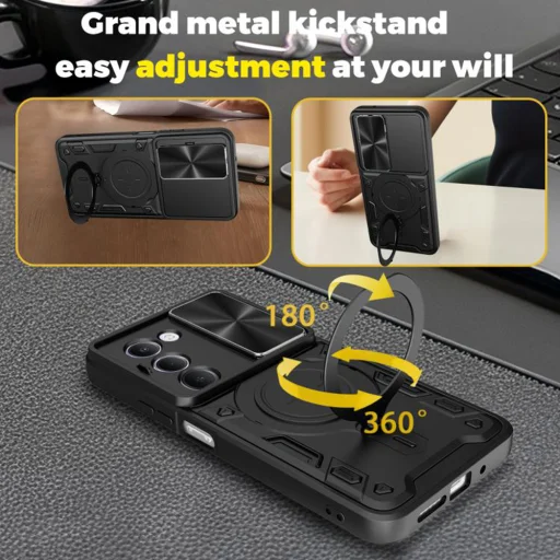 Xiaomi Redmi 15 4G / Redmi 15 5G Techsuit CamGuard Pro - Kék tok - 3