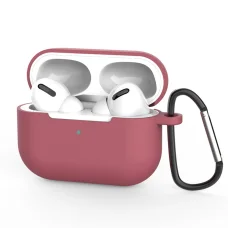 AirPods Pro 3 Silicone Case - Techsuit - Sima Ultrathin Anyag - Bordeaux tok