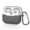 AirPods Pro 3 Szürke Techsuit Szilikon Tok, Sima, Ultrakönnyű Anyagból tok