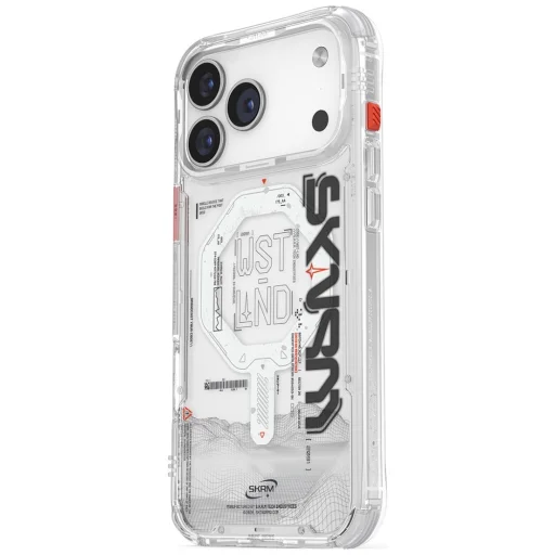 iPhone 17 Pro Max Skinarma Sonix átlátszó mágneses töltésű tok - 2