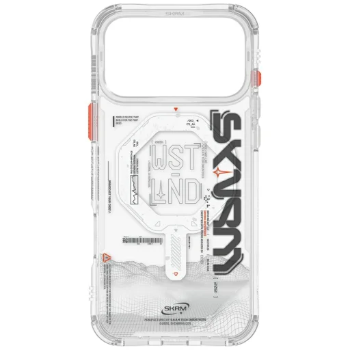 iPhone 17 Pro Max Skinarma Sonix átlátszó mágneses töltésű tok - 4