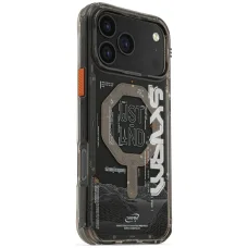 iPhone 17 Pro Max Skinarma Sonix mágneses töltős kő színű tok