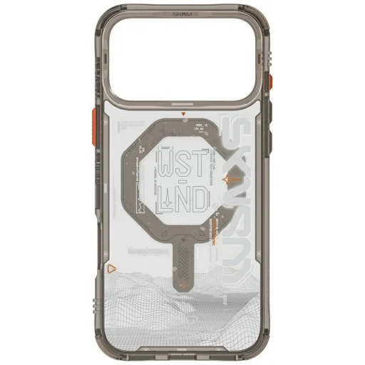 iPhone 17 Pro Max Skinarma Sonix mágneses töltős kő színű tok - 4