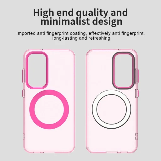 Samsung Galaxy S23 Plus Pink Techsuit - CandyCase MagSafe tok - 3
