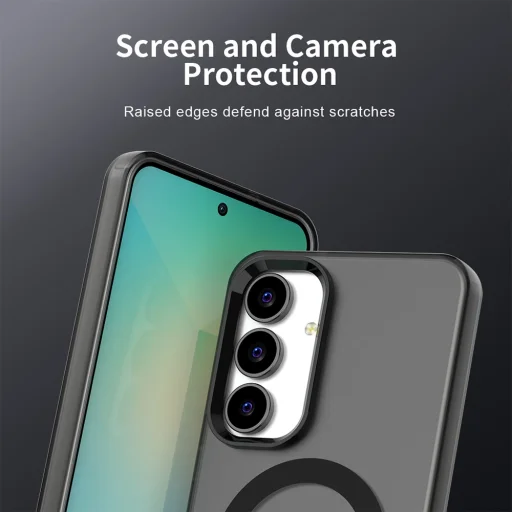 Samsung Galaxy S25 FE Techsuit - CandyCase MagSafe - Fekete tok - 4