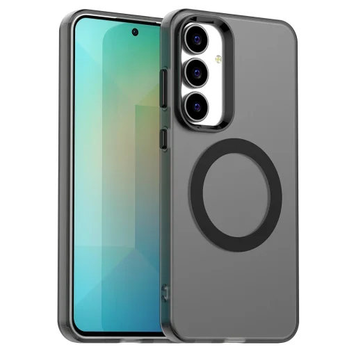 Samsung Galaxy S25 FE Techsuit - CandyCase MagSafe - Fekete tok - 1