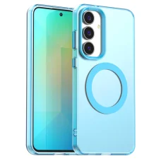 Samsung Galaxy S25 FE Blue Techsuit - CandyCase MagSafe tok