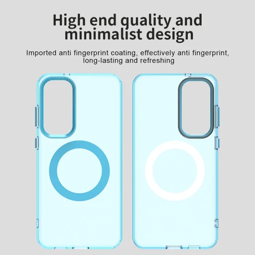 Samsung Galaxy S25 FE Blue Techsuit - CandyCase MagSafe tok - 3