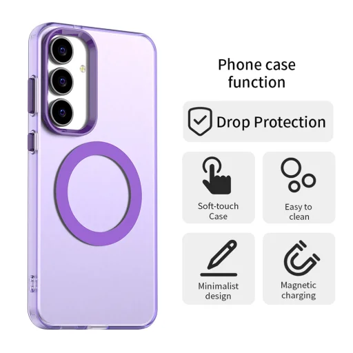 Samsung Galaxy S25 FE Techsuit - CandyCase MagSafe - Purple tok - 4