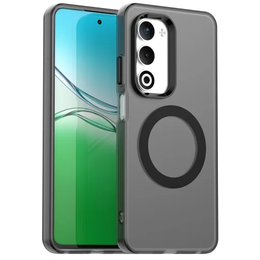 Oppo A5 4G Techsuit - CandyCase MagSafe - Fekete tok - 1