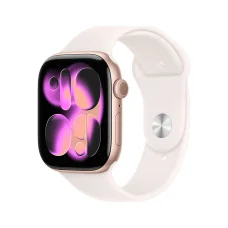 Apple Watch S11 GPS 42mm Rose Gold Aluminium Case with Light Blush Sport Band - S/M