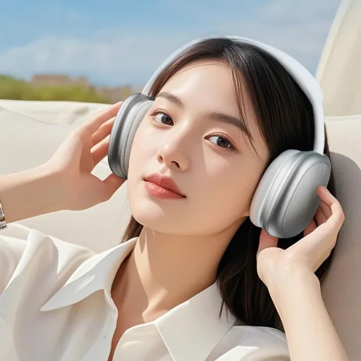 Rock Headphones O5 bluetooth ezüst - 4