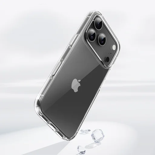  iPhone 17 Air áttetsző Rock Crystal Shield Sorozat tok - 5