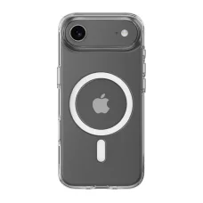  iPhone 17 Air átlátszó Rock Crystal Shield Series Mágneses tok