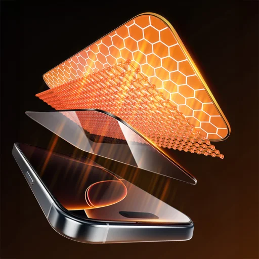  iPhone 17 Rock Edzett üveg HD Teljes lefedettségű Antisztatikus - 6