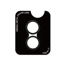  iPhone 17 Fekete Rock edzett üveg Pure Series kamera lencse (2 db lencse) üvegfólia