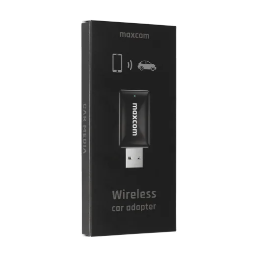 Maxcom MC02 Wave vezeték nélküli adapter (Apple CarPlay, Android Auto) - 5