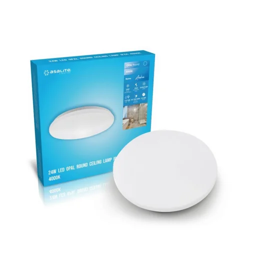 Asalite LED Mennyezeti Lámpa Andrea IP44 24W 4000K (2470 lumen) Kerek - 2