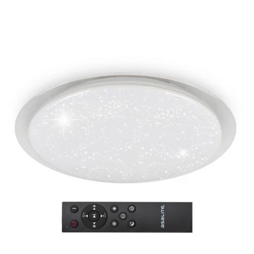 Asalite LED Mennyezeti Lámpa EMMA 72W 3000K/4000K/6500K (6120 lumen) Kerek/Csillagos + Távirányító CCT - 1