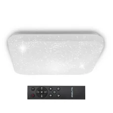 Asalite LED Mennyezeti Lámpa EMMA 72W 3000K/4000K/6500K (6120 lumen) Négyzet/Csillagos + Távirányító CCT