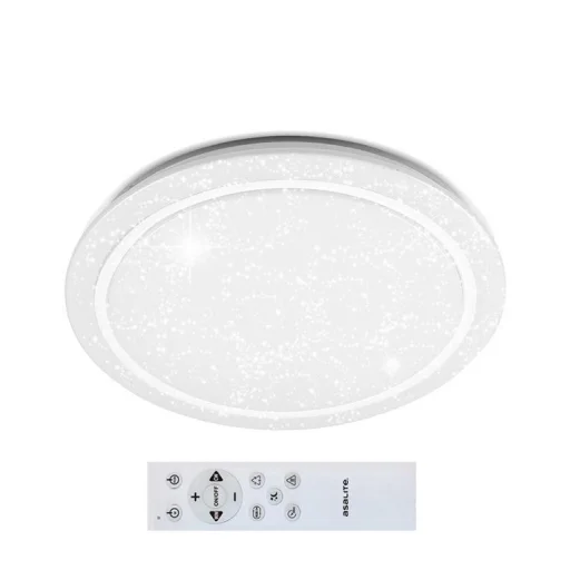 Asalite LED Mennyezeti Lámpa MIA 50W 3000K/4000K/6500K (3500 lumen) Kerek/Csillagos + RF Távirányító 3CCT+RGB - 1