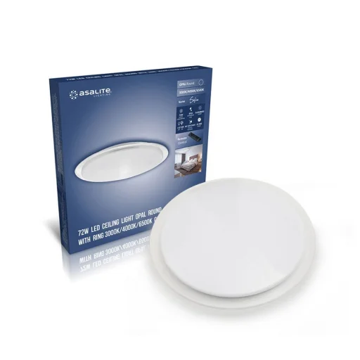 Asalite LED Mennyezeti Lámpa SOFIA 72W 3000K/4000K/6500K (6120 lumen) Kerek +Távirányító CCT - 2