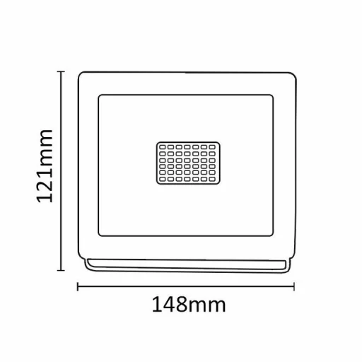Asalite LED Reflektor Slim 30W 6500K (2700 lumen) - 5