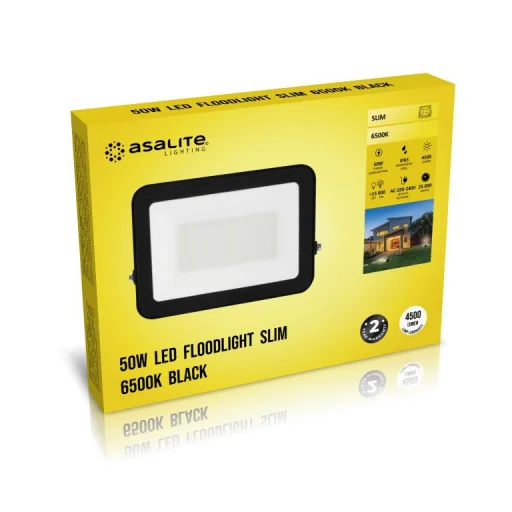 Asalite LED Reflektor Slim 50W 6500K (4500 lumen) - 3
