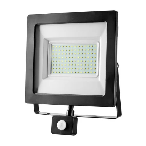 Asalite LED Reflektor Slim 100W 6500K (9000 lumen) + Mozgásérzékelő Szenzor - 3
