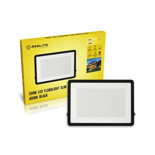Asalite LED Reflektor Slim 200W 4500K (18000 lumen) - 2