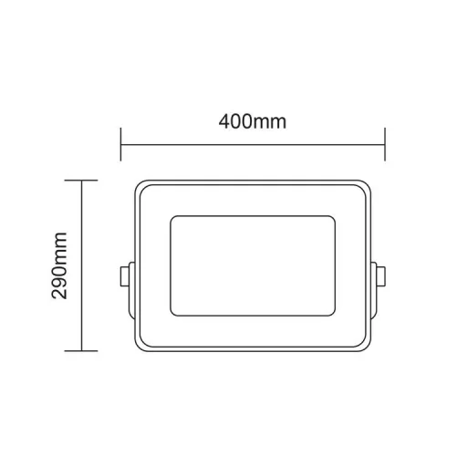 Asalite LED Reflektor Slim 200W 4500K (18000 lumen) - 5