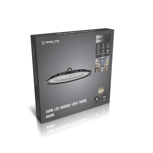 Asalite Prémium LED Csarnokvilágító 200W 4500K (30000 lumen) - 3
