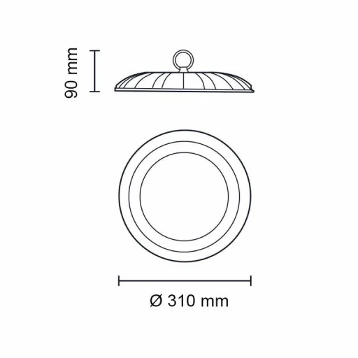 Asalite Prémium LED Csarnokvilágító 150W 4500K (15000 lumen) - 6