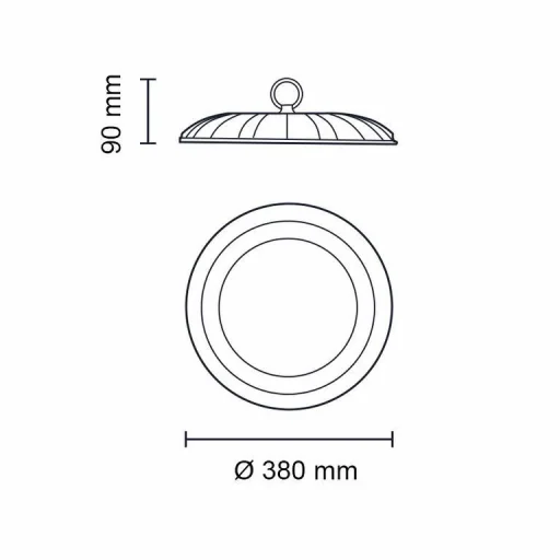 Asalite Prémium LED Csarnokvilágító 200W 4500K (20000 lumen) - 6
