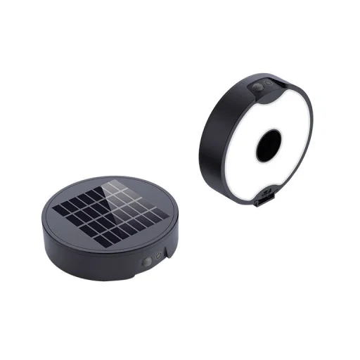 Asalite LED Napelemes Kültéri Lámpa IP44 4W (500 lumen) Fekete + Szenzor CCT - 5