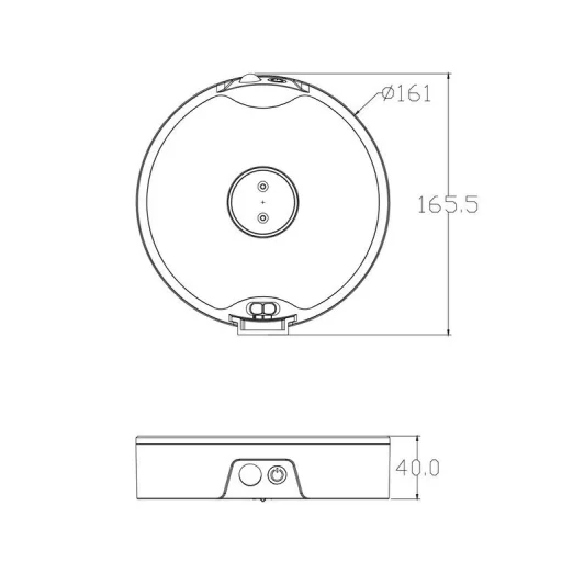 Asalite LED Napelemes Kültéri Lámpa IP44 4W (500 lumen) Fekete + Szenzor CCT - 6