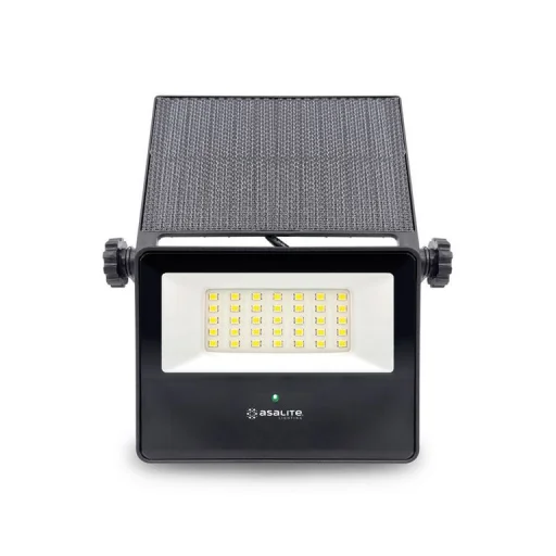 Asalite LED Napelemes Lámpa Slim 10W 4000K (1300 lumen)+Mozgásérzékelő Szenzor - 1