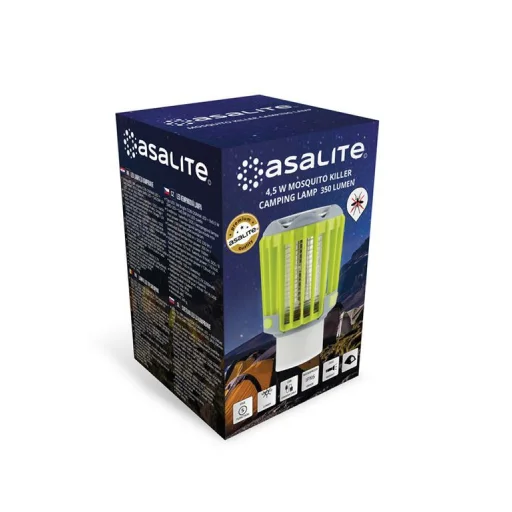 Asalite Prémium Akkumulátoros Kemping Lámpa+Rovarcsapda 4,5W+4,5W+2,5W(350 lm) - 2