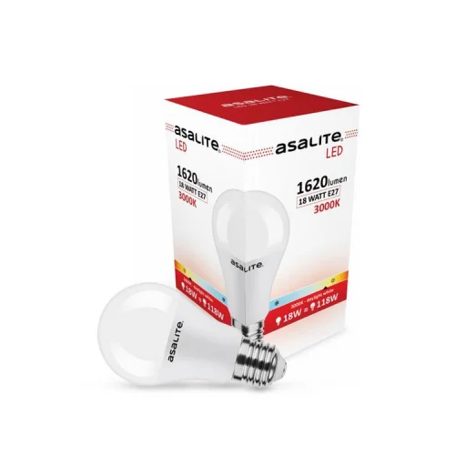 Asalite LED Izzó A70 gömb E27 18W 3000K (1620 lumen) - 1
