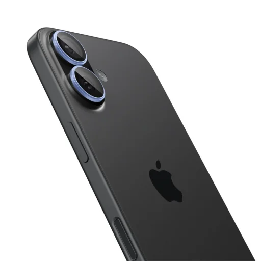 iPhone 17 / 16 Plus / 16 Spigen Optik Pro Glas.tr "Ez Fit" Kamera védőüveg Kék üvegfólia - 3