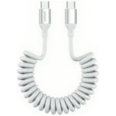 4smarts spirális USB-C - USB-C kábel 240W fehér