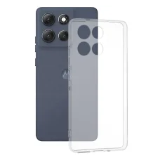 Motorola Moto G86 Power Techsuit Átlátszó Szilikon Tok - Átlátszó tok