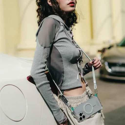 Univerzális Skinarma Dyno mobiltelefon nyakpánt sötétkék - 8